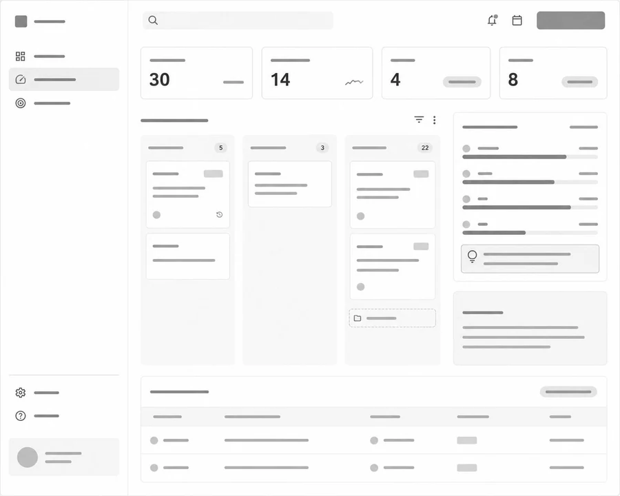 Sprint workflow wireframe
